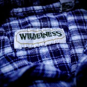Large plaid button down by Wilderness